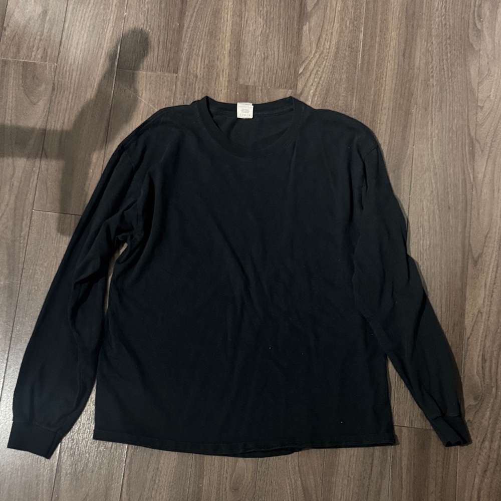 Gildan Classic Black Long Sleeve Tee